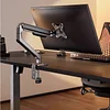 Computer monitor stand cantilever portable secondary display screen base lifting vesa robotic arm