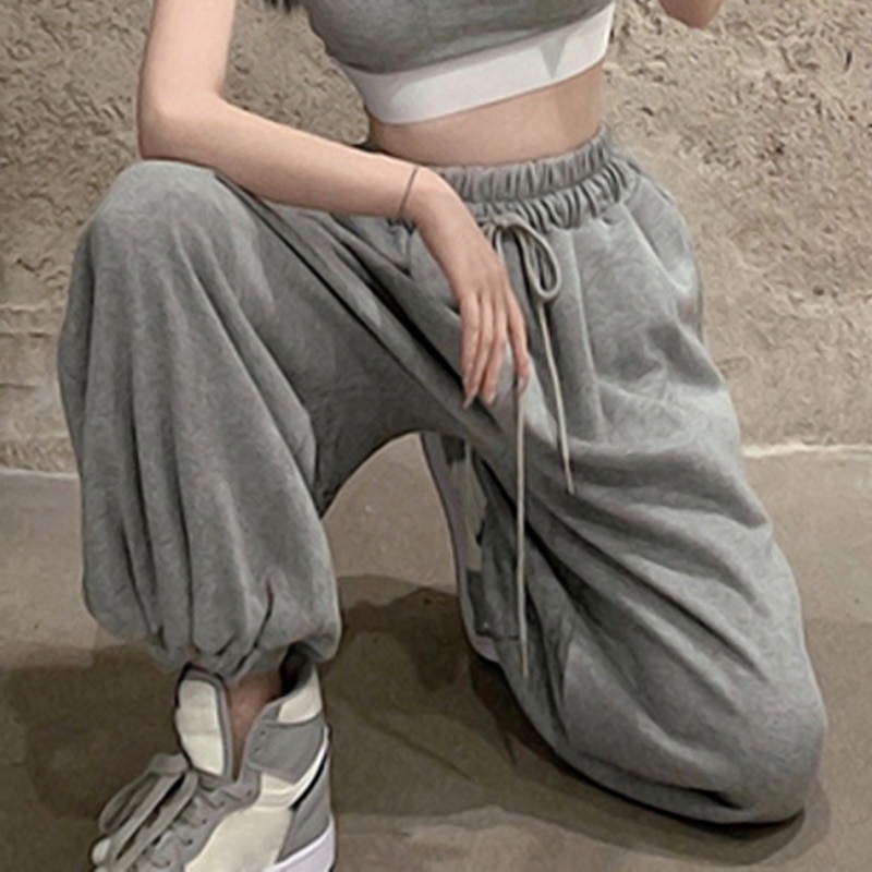 Oversize Sweatpants For Women High Waist Sports Pants Fashion Casual Baggy Pants Female Joggers Streetwear Harajuku Trousers