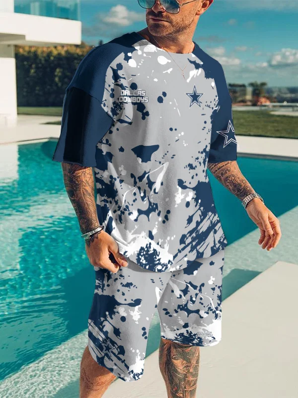 Dallas Cowboys Limited Edition Top And Shorts Two-Piece Suits