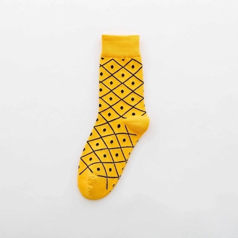 Women’s Cartoon Style Animal Fruit Cotton Crew Socks A Pair