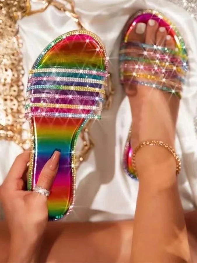 women's Rhinestone Sandals