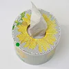 DIY Diamond Painting Handmade Tissue Holder Rhinestones Decorative Tissue Box