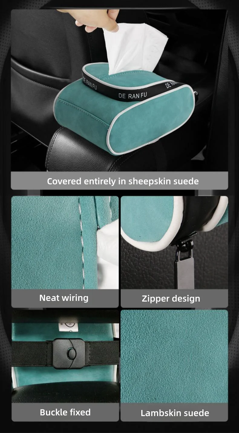 Advanced creative car tissue box