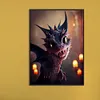 Diamond Painting -DIY Round Drill Pterosaur