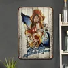 Captain Morgan Girl - Vintage Metal Signs(12*16Inch) - Bar
