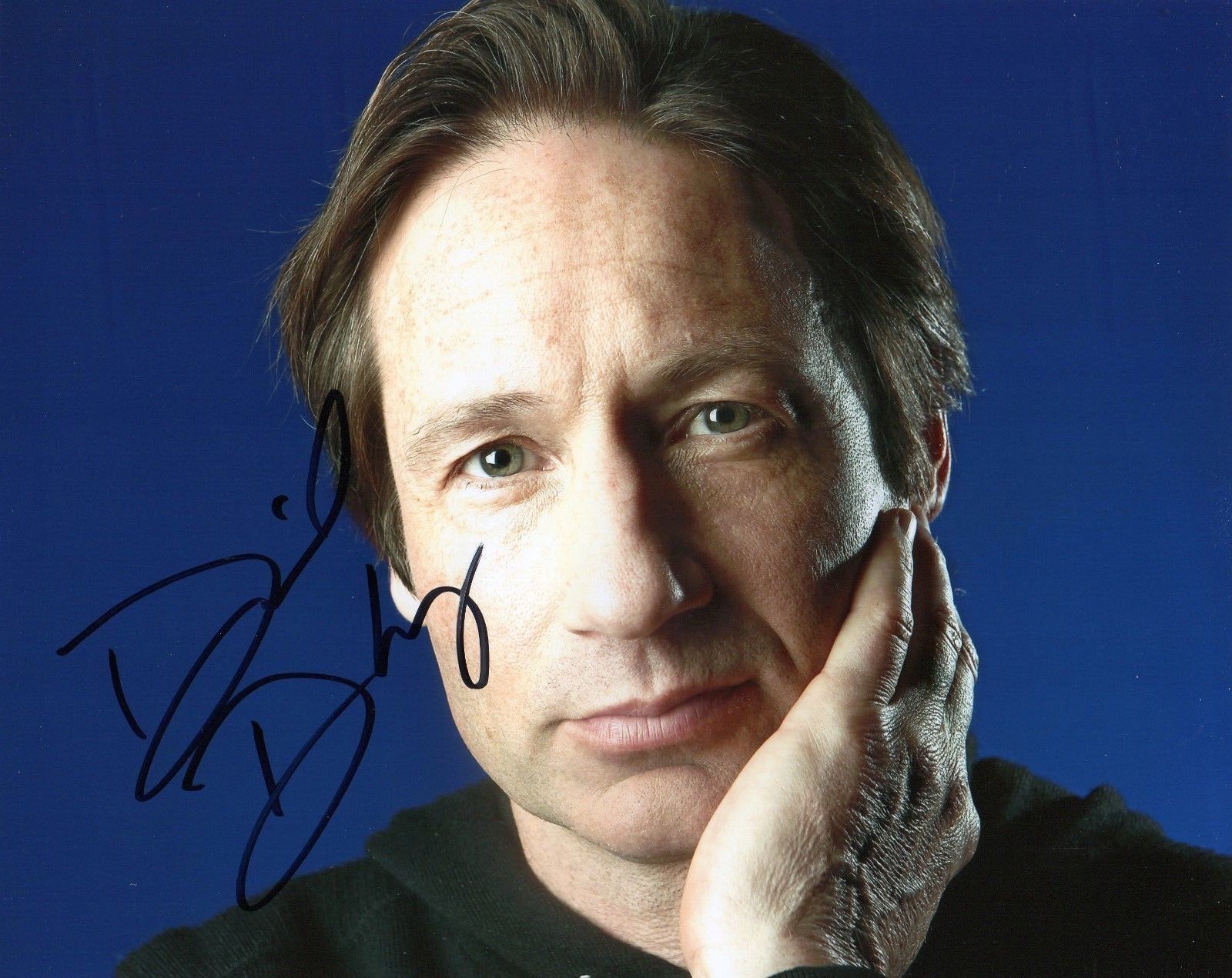 DAVID DUCHOVNY AUTOGRAPHED SIGNED A4 PP POSTER Photo Poster painting PRINT 6