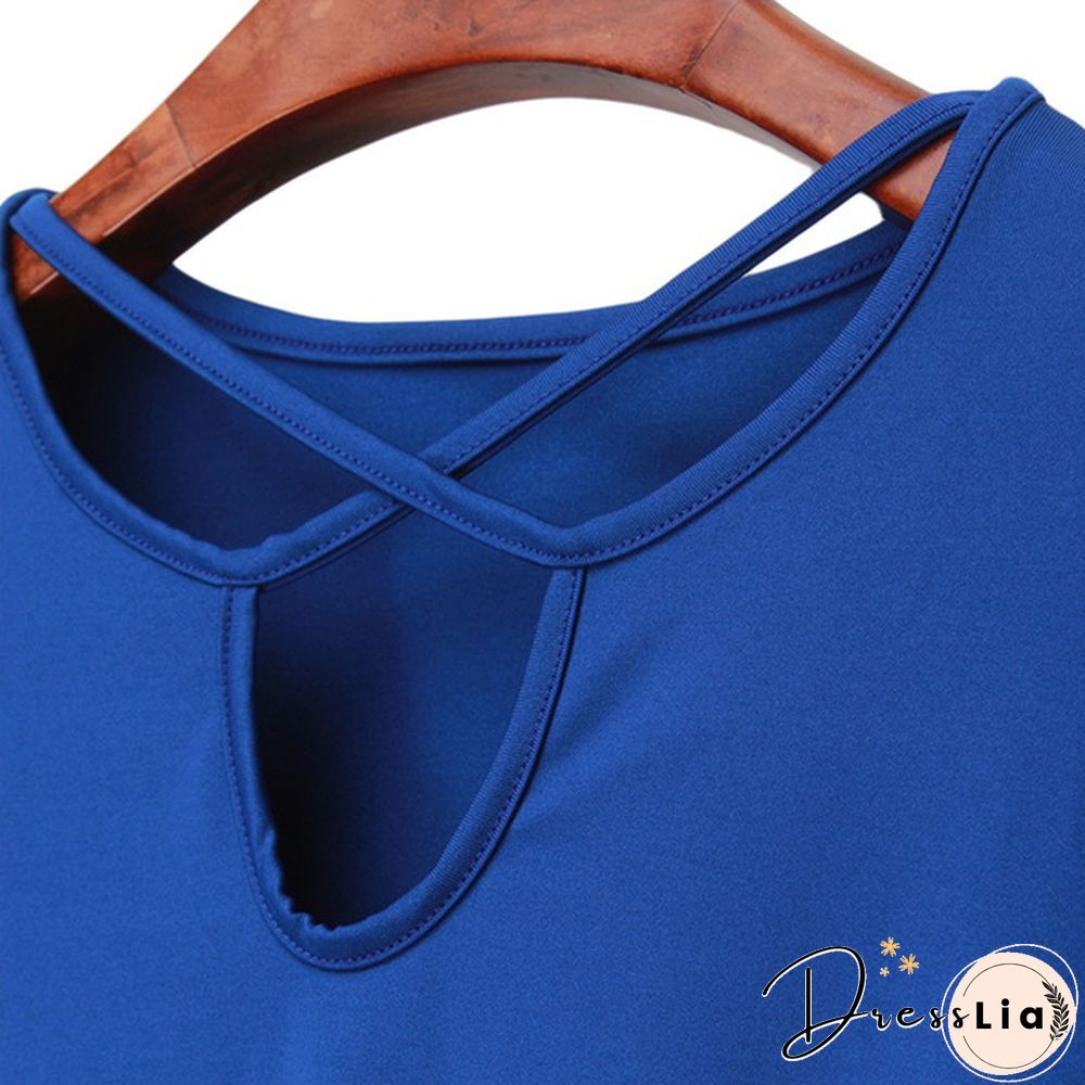 Spring Summer Fashion Solid Color Long Sleeved Shirt Irregular Twisted Casual Loose Blouse Tops