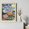 Van Gogh - Chrysanthemums-11CT Stamped Cross Stitch 40*50cm/15.75*19.69in