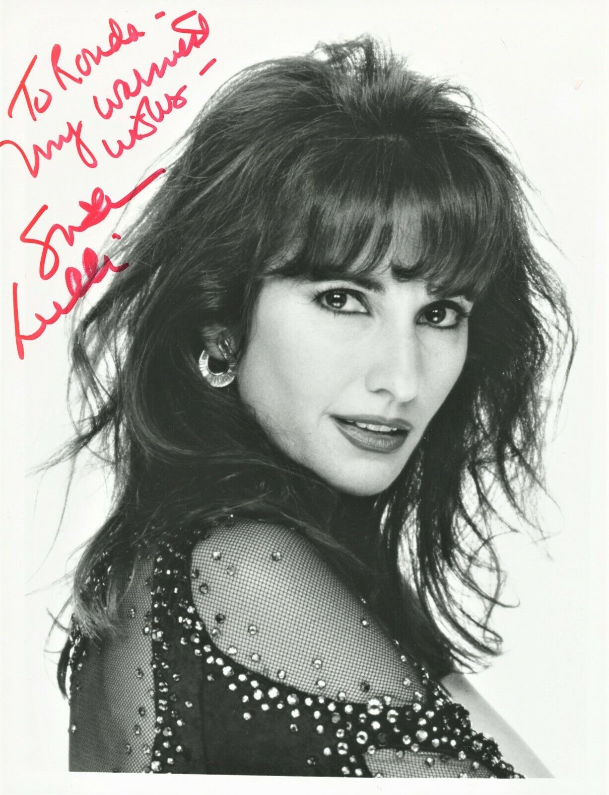 Beautiful SUSAN LUCCI Signed Photo Poster painting