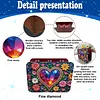 5D DIY Special Shape Double Sided Drills Diamond Painting Wooden Desk Ornament Flower Vase Decor Kit