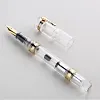 C5 Innovative Transparent Press-Type Piston Fountain Pen