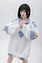 [Wetrose] In Stock Diamond Heart Costume Clothes Coat Jirai Kei Denpa Mine Style Daily Casual Outfit Loose Cosplay Ryousan Gata