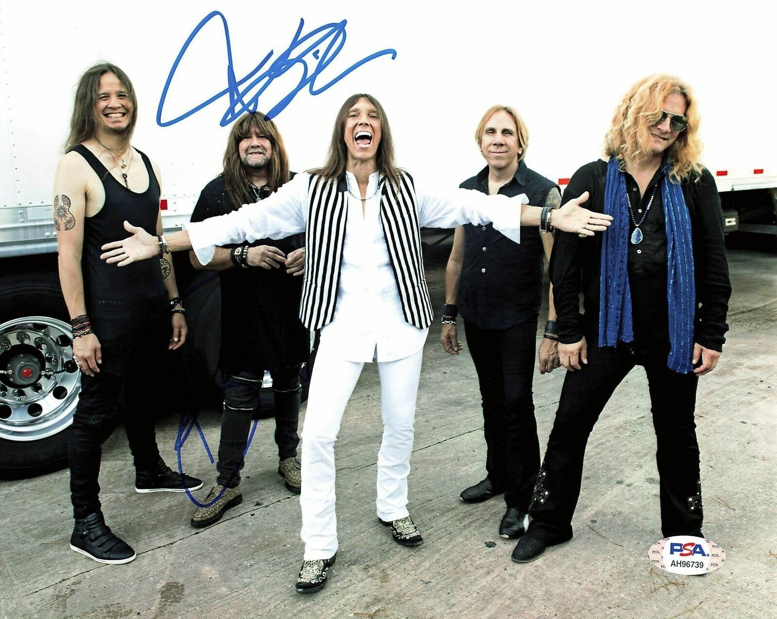 Jeff Keith signed 8x10 Photo Poster painting PSA/DNA Autographed