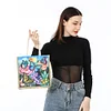 Diamond Painting-DIY Butterfly Handbag Linen Shopping Storage Bag