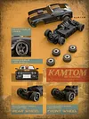 1:32 Full Scale RC Drift Car, 30 km/h, Gyro Stabilization, 4WD High-Speed ​​Modified, Cool Rechargeable Sports Car Toy Gift