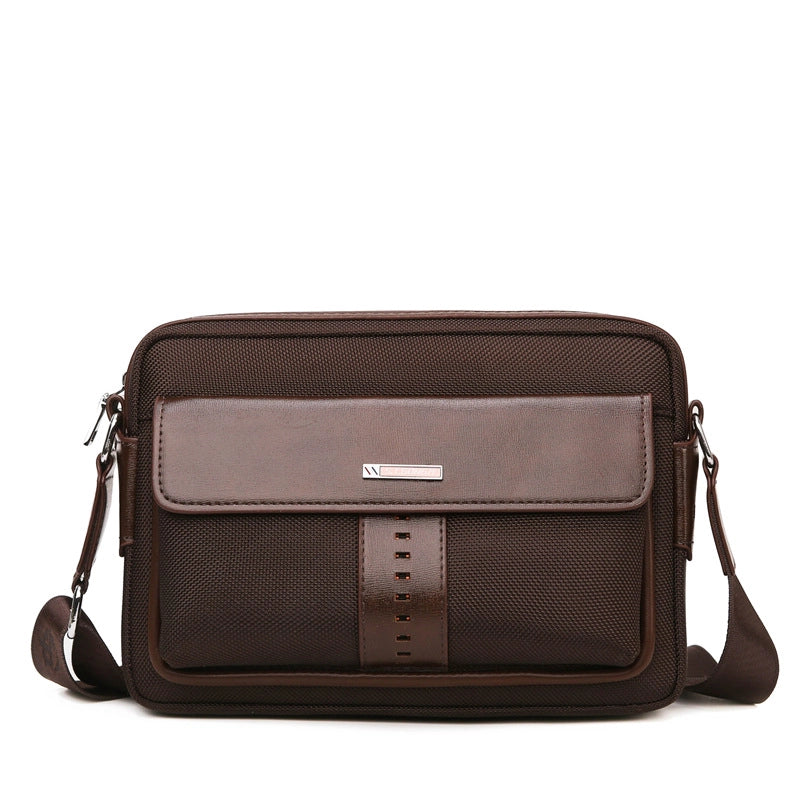 Business Men’s Briefcase Canvas Handbag Oxford Hand File Business Work Computer Bag Large Capacity Men’s Bag