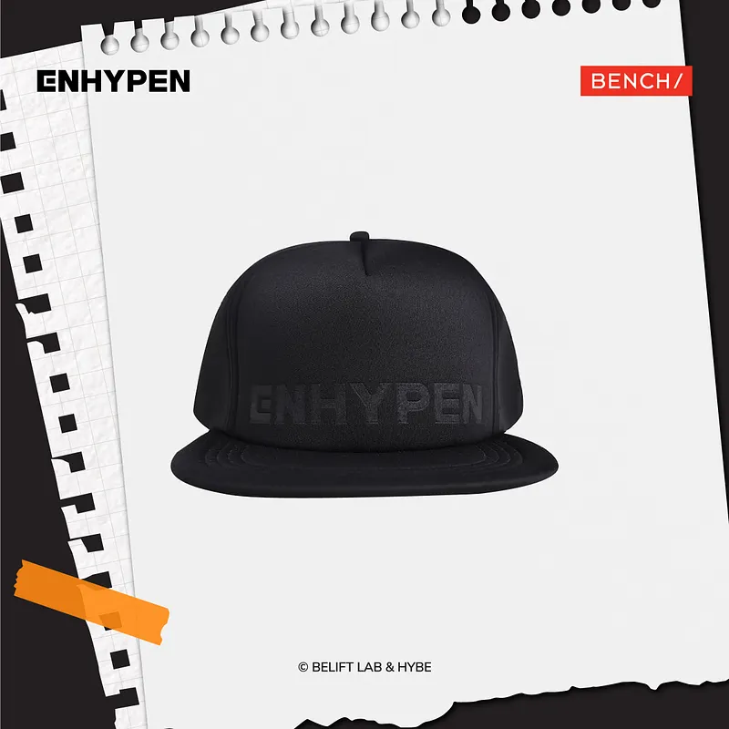 ENHYPEN Blood Saga World Tour Trucker Cap