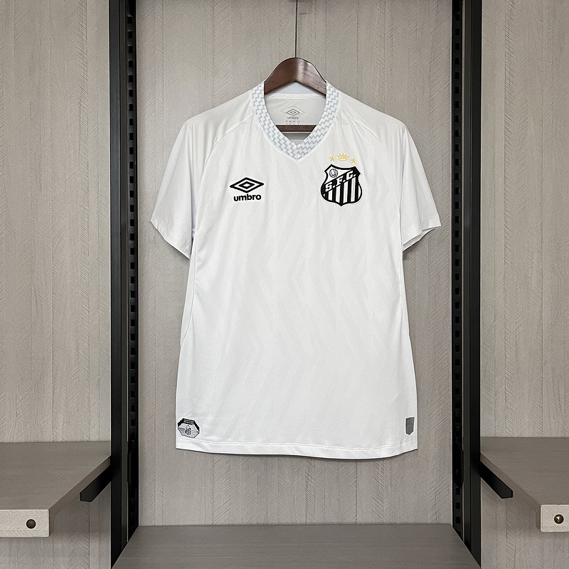 25/26 Santos Home Football Shirt Thai Quality