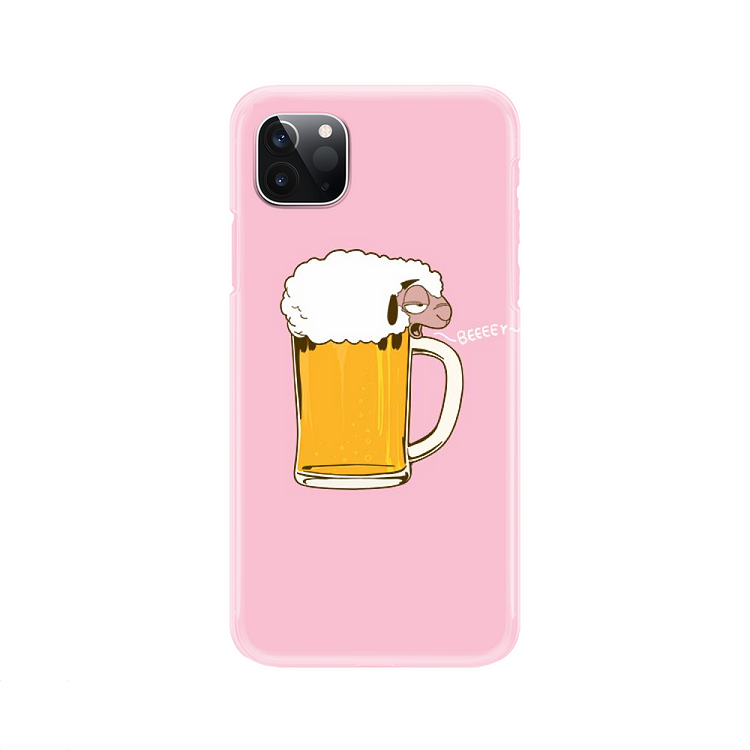 Sheep Foaming Beer, Beer iPhone Case