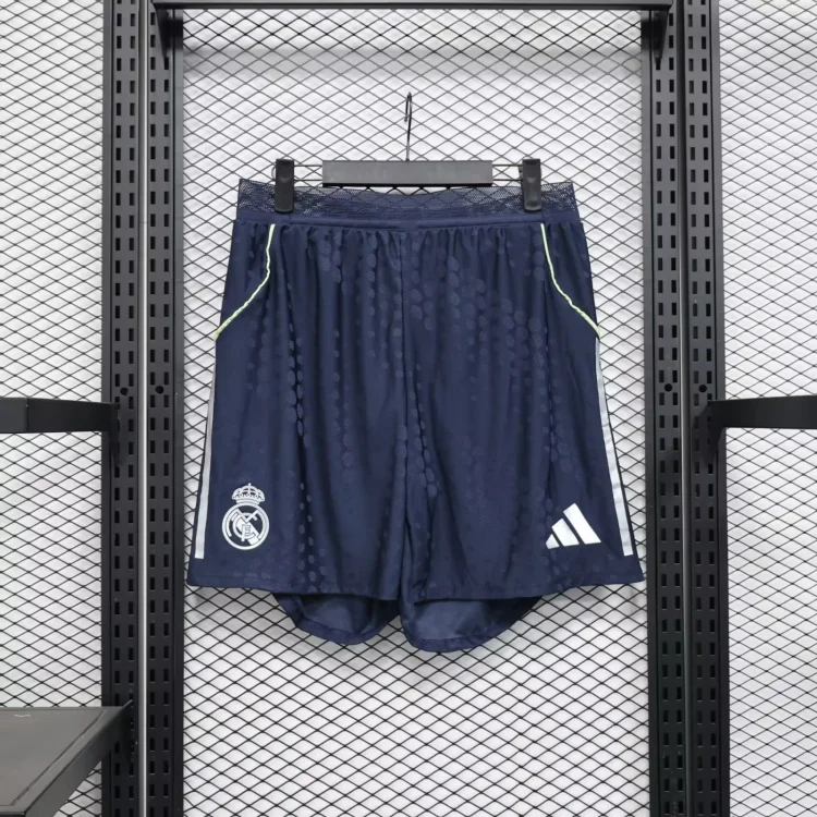 2025-26 New Season-Real Madrid-Away-Jersey-Player Edition-Shorts