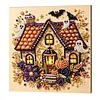 Halloween Bead Art DIY Pearl Painting Kit with Frame 20x20cm