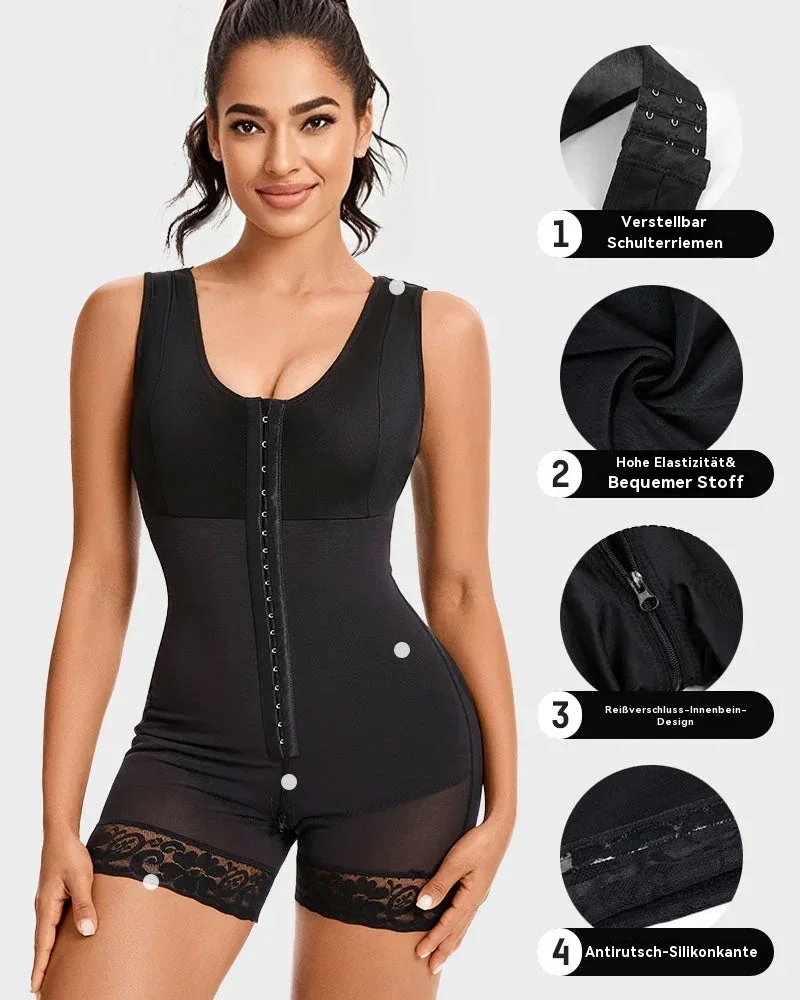 🔥 Shapewear-Body in &Uuml;bergr&ouml;&szlig;e mit Bauchkontrolle und integriertem BH