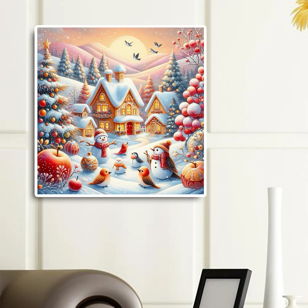 Diamond Painting - Full Round Drill - Town(Canvas|40*40cm)