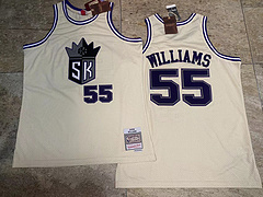 Sacramento Kings Jason Williams White 55 MN mysite