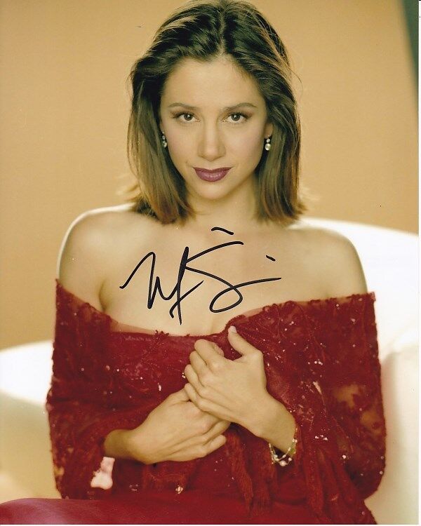 MIRA SORVINO Signed Autographed Photo Poster painting