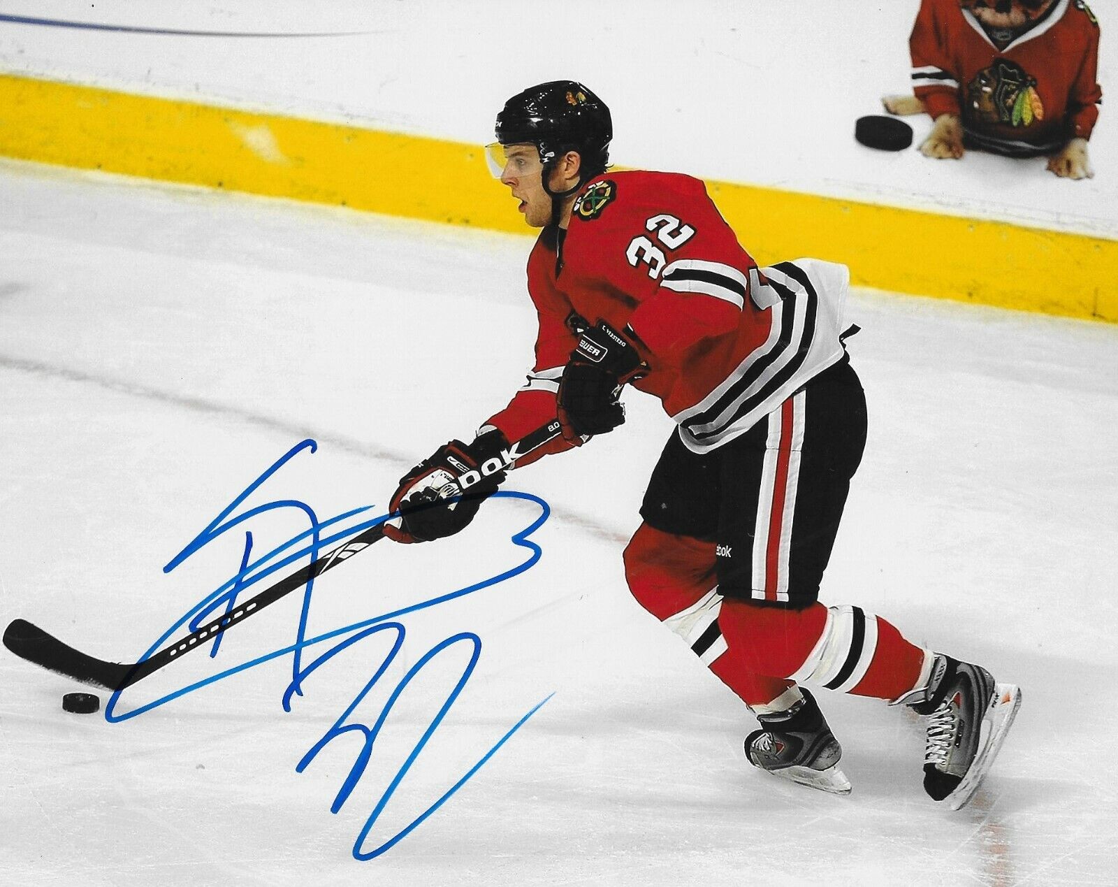 Kris Versteeg signed Chicago Blackhawks 8x10 Photo Poster painting autographed Hawks