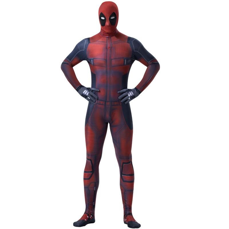 Fortnite Deadpool Cosplay Costume With Headgear for Adult