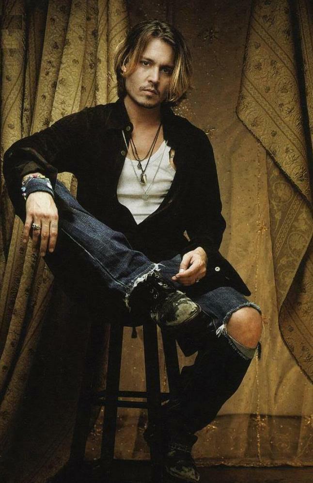 Johnny Depp 8x10 Picture Simply Stunning Photo Poster painting Gorgeous Celebrity #529