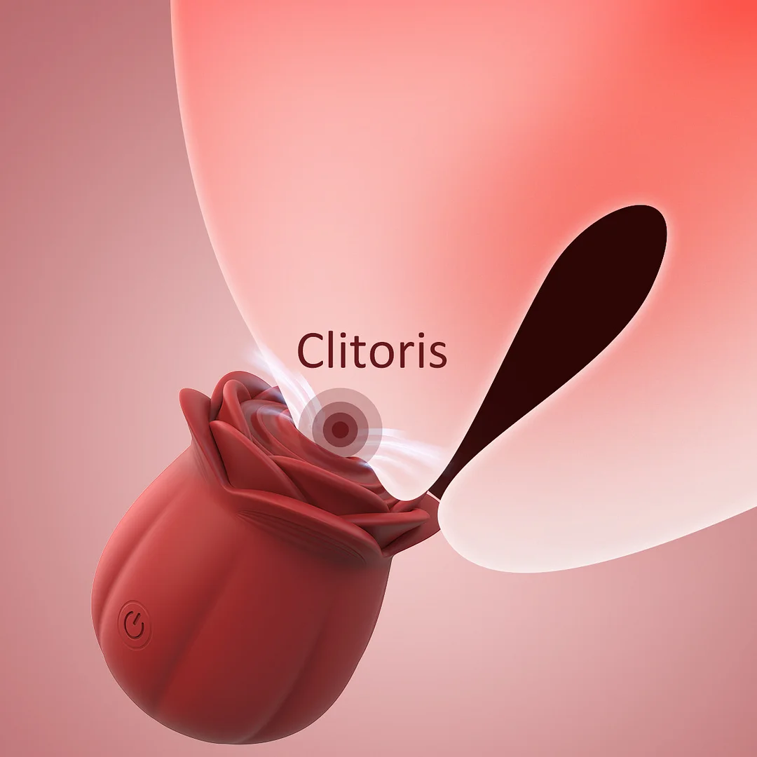 Rose Sucking Clitoris Sucker Sucking Vibrator