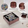 Diamond Painting Wooden Kitten 4 Slots Diamond Painting Storage Box for Adult Beginner