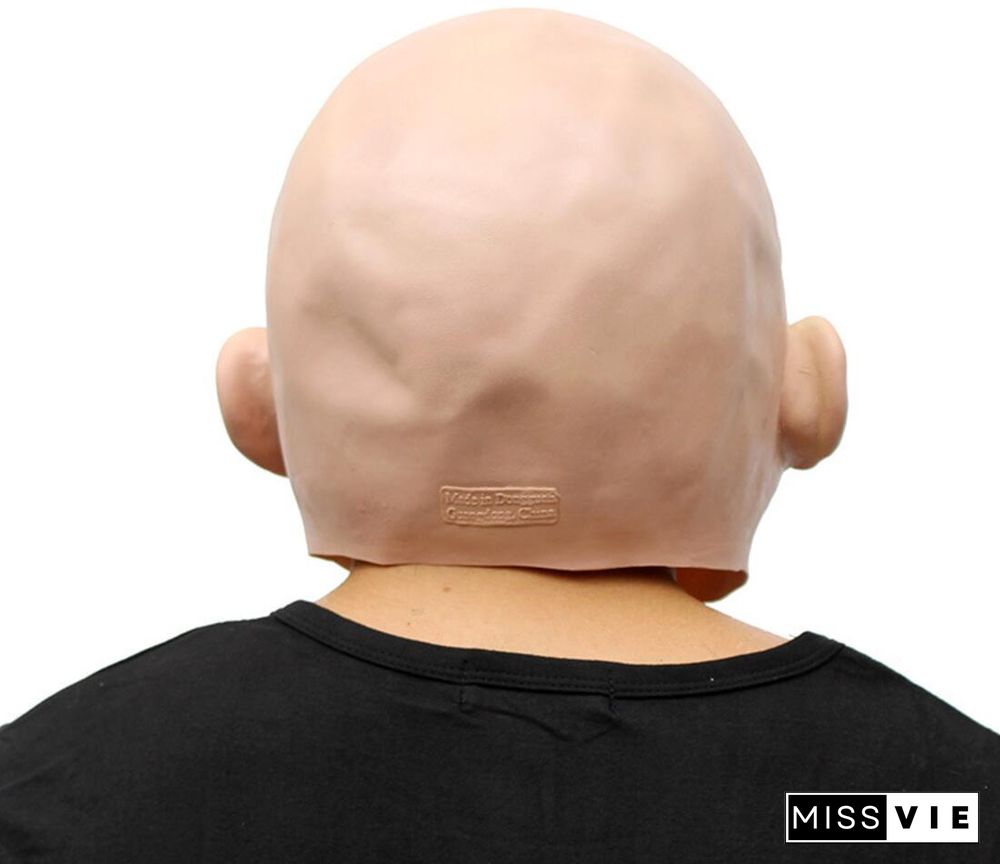 Halloween Baby Crying Mask