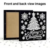 uk.everydayedeals DIY Pearl Painting With Frame - Handmade Self-Adhesive Pearls - Christmas Tree(25*25cm)
