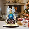 Diamond Painting Xmas Angel Wooden Desktop Ornament