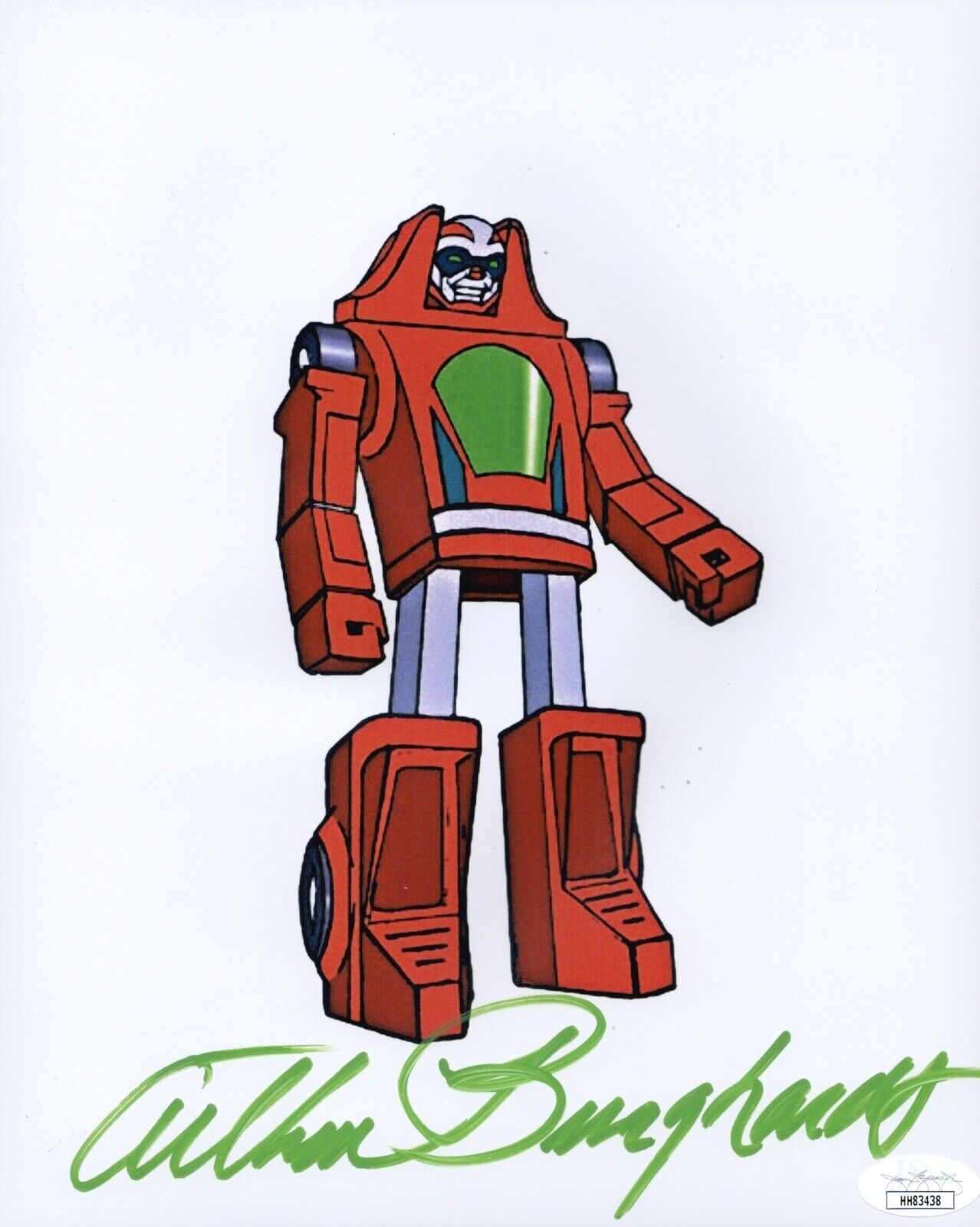 ARTHUR BURGHARDT Signed TURBO 8x10 Photo Poster painting GO BOTS Autograph JSA COA Cert