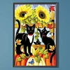 (40*60cm)Black Cat - Full Round Drill Diamond Painting