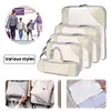 5Pcs Compressible Storage Bag Waterproof Travel Duffel Bag Lightweight Suitcase