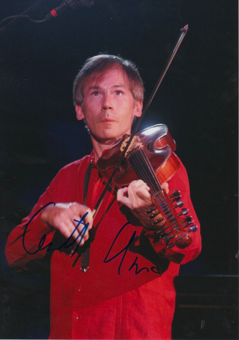 Garth Knox Violinist signed 8x12 inch Photo Poster painting autograph