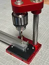 Multifunctional bracket, vertical drilling tool, aluminum profile drilling aid