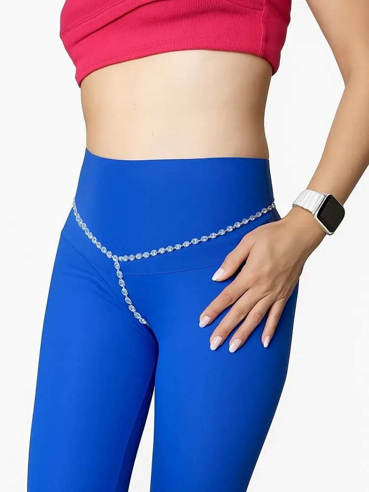 pornhint Pornhint Crystal Beaded Body Chain | Handmade Non-Piercing Lingerie Jewelry | Sparkling Intimate Accessory pussy clamp