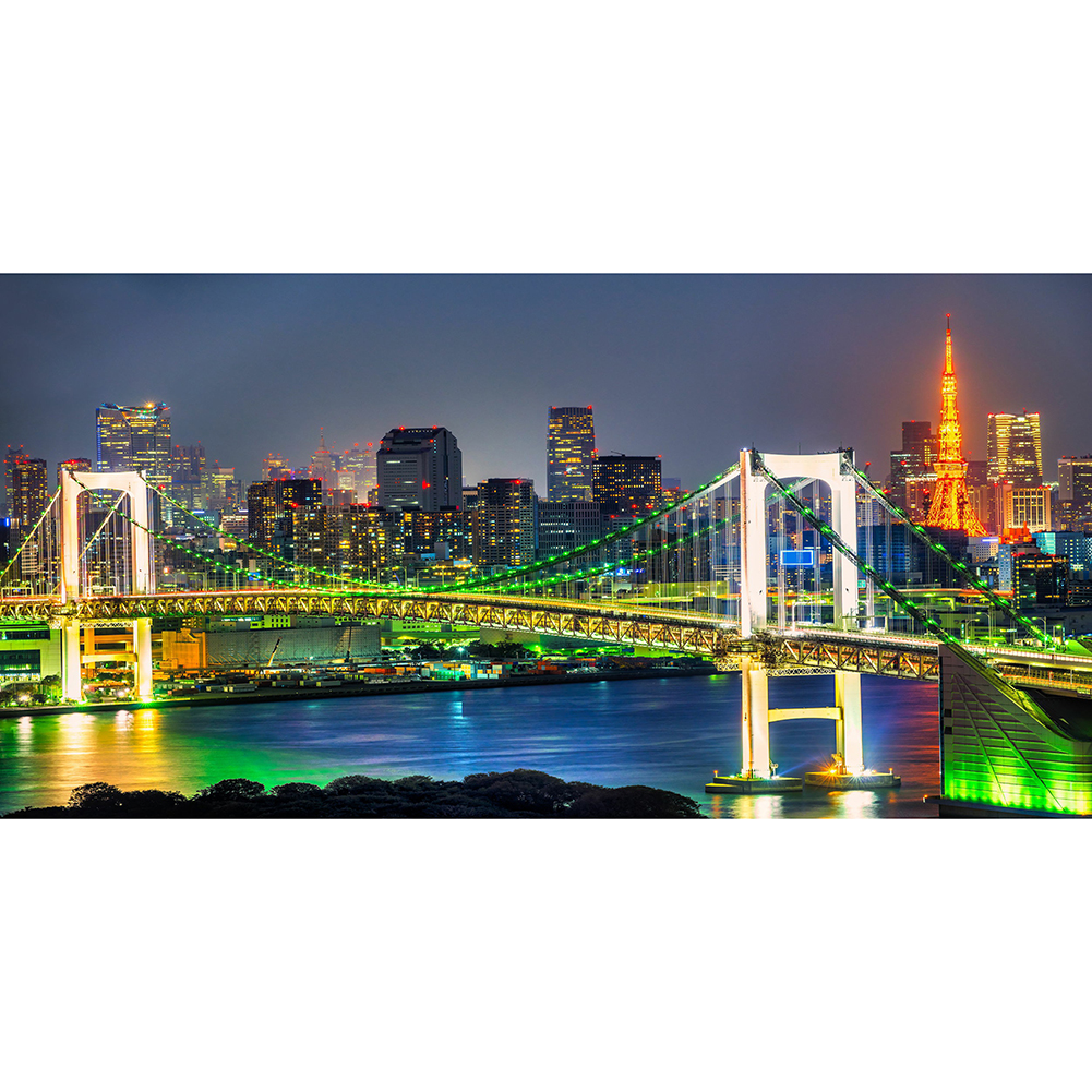 

Dazzling Night View Of City-Round Drill Diamond Painting-00*50CM, 501 Original