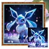 Pok&eacute;mon Eevee-11CT Stamped Cross Stitch 40*40cm/15.75*15.75in