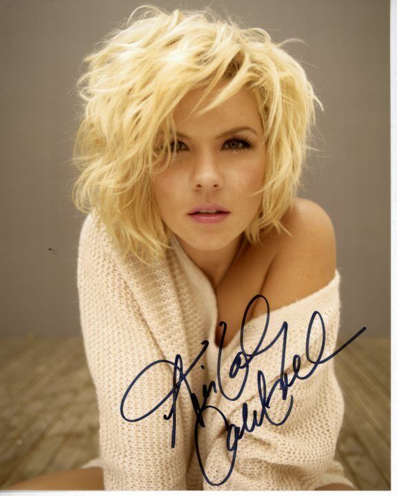 KIMBERLY CALDWELL Signed Autographed Photo Poster painting