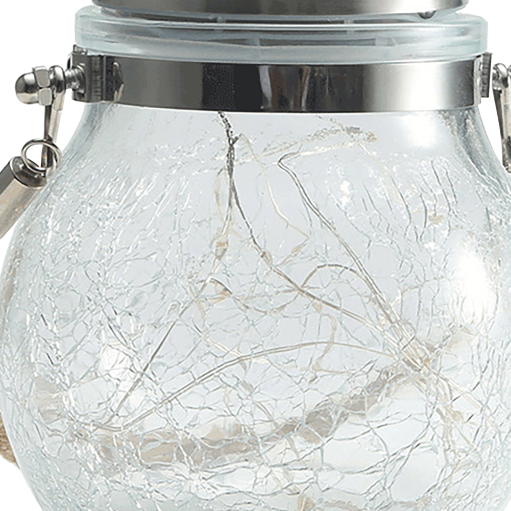

LED Solar Crack Glass Ball Hanging -Solar Light, 501 Original