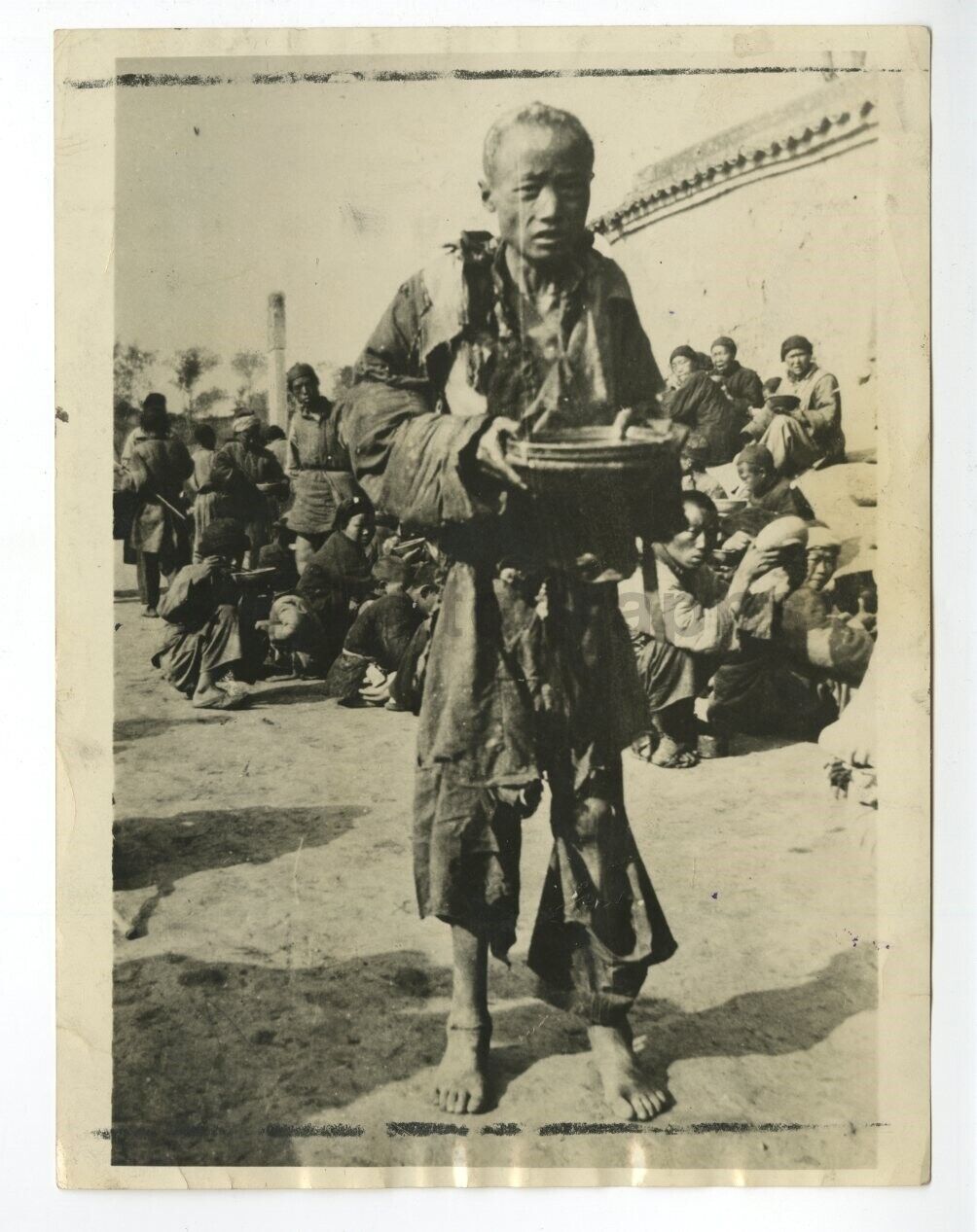 Chinese History - Vintage Silver Print Press Photo Poster paintinggraph, Circa 1930s