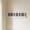 Piano Wooden Coat Racks, Whimsical Creative Piano Keys, Wall Mounted Coat Hook, Hanger Wall Decoration Hat Storage Rack, Key Holder, Coat Hook