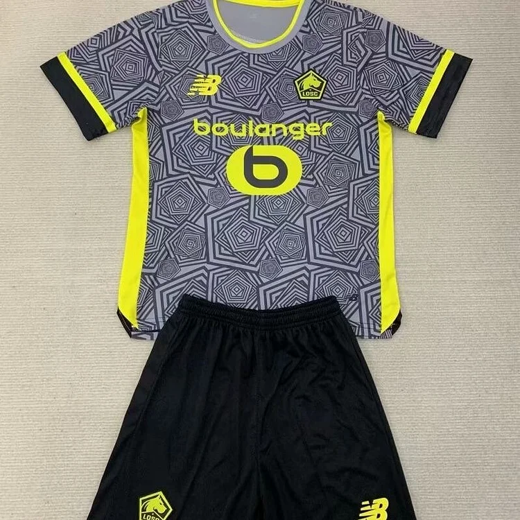 24-25 Lille OSC Second away Kids jersey kit
